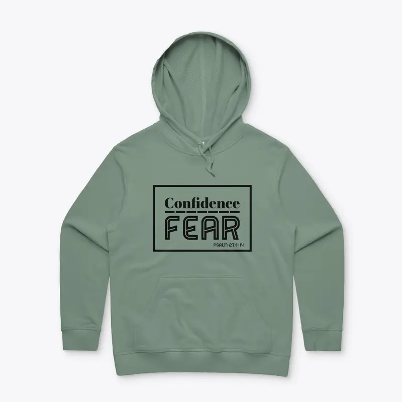 Confidence over Fear shirt yakateeyak 