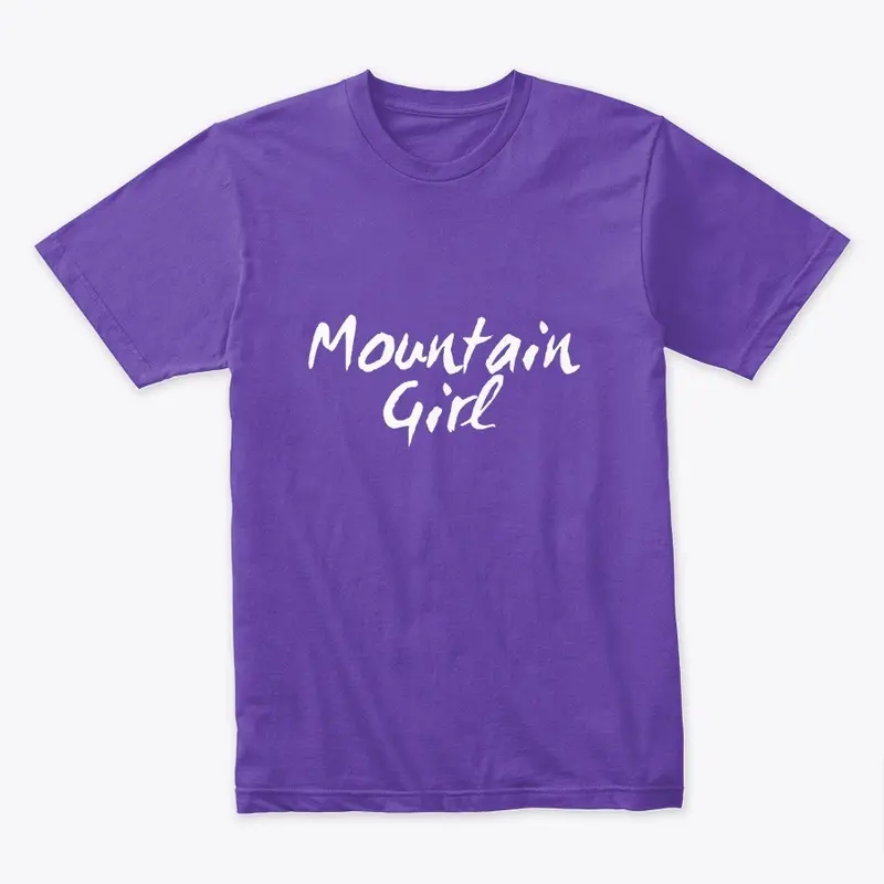 Mountain Girl apparel by yakateeyak.com