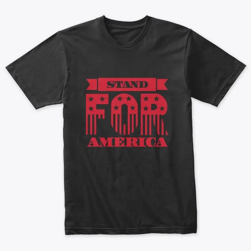 Stand for America  by yakateeyak.com