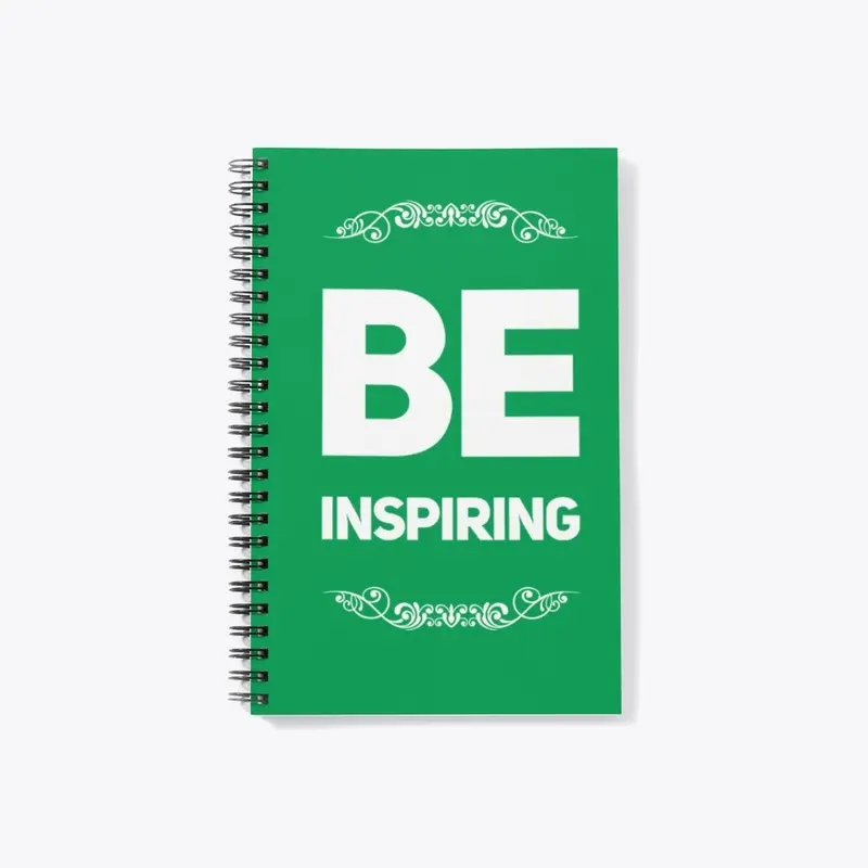 Be Inspiring design by yakateeyak.com